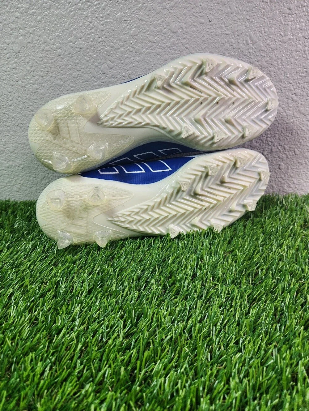 Adidas Adizero Electric. 1 Football Cleats Men's Size 9 Blue White IF1915 New